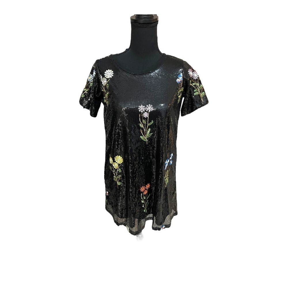 Hannah Banana Girls Embroidered Beaded Dress